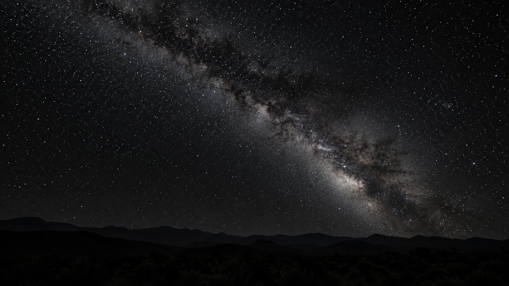 Night sky over the Klein Karoo, concept